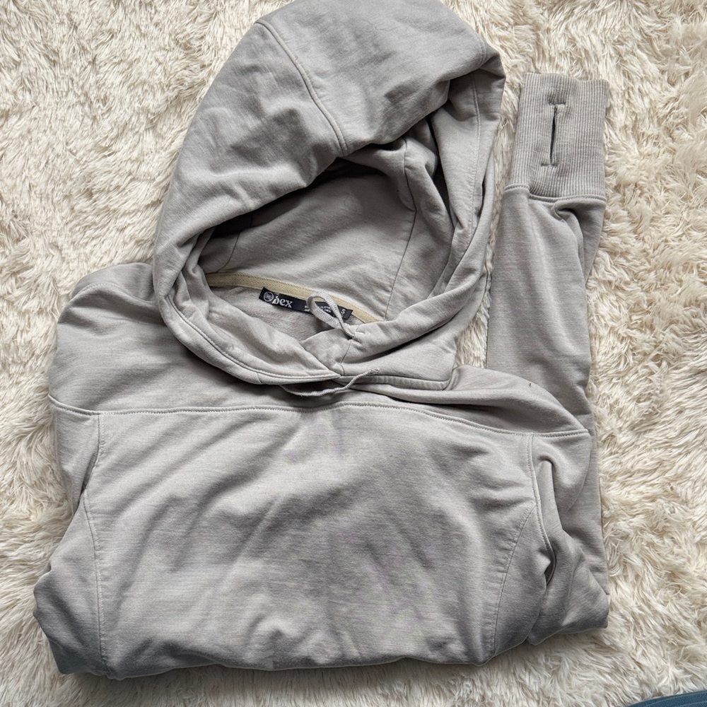 Ibex Gray Hoodie
